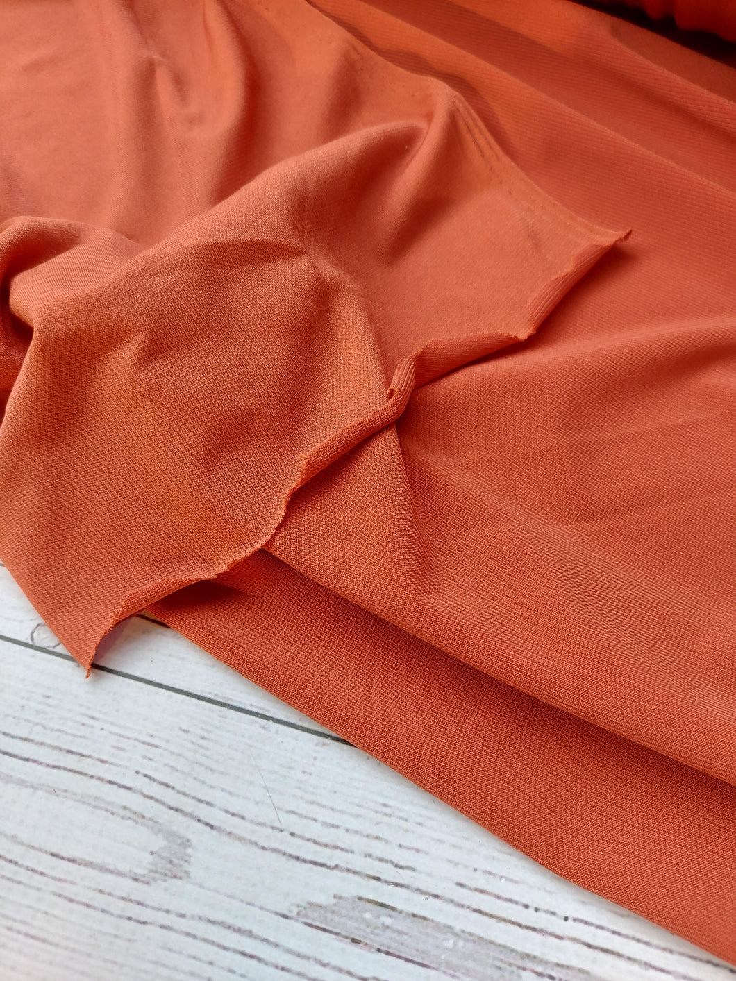 Rust ITY Knit (Lighter Weight Slip/Lining Fabric) {by the half yard}