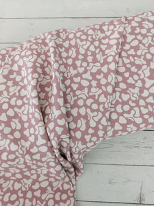 Exclusive Design- Woodrose & Ivory Splotches {by the half yard}