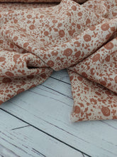 Exclusive Design- Butter Rum Petite Floral {by the half yard}