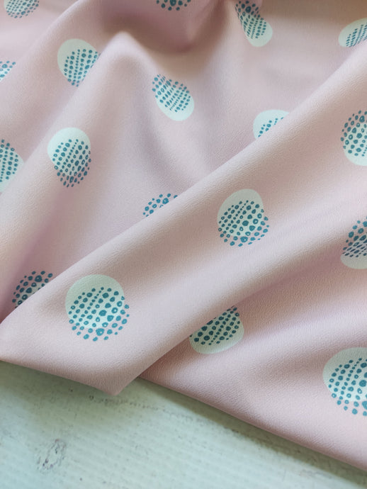 Exclusive Design- Blush Dotty Dots {by the half yard}